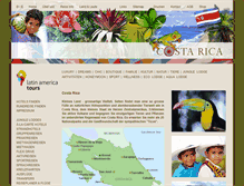 Tablet Screenshot of costaricareisen.eu